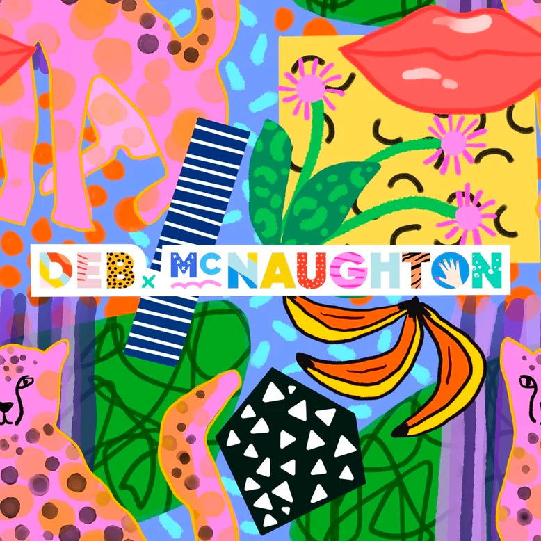 3.3m Deb McNaughton: So Many Thoughts Regular cotton sateen