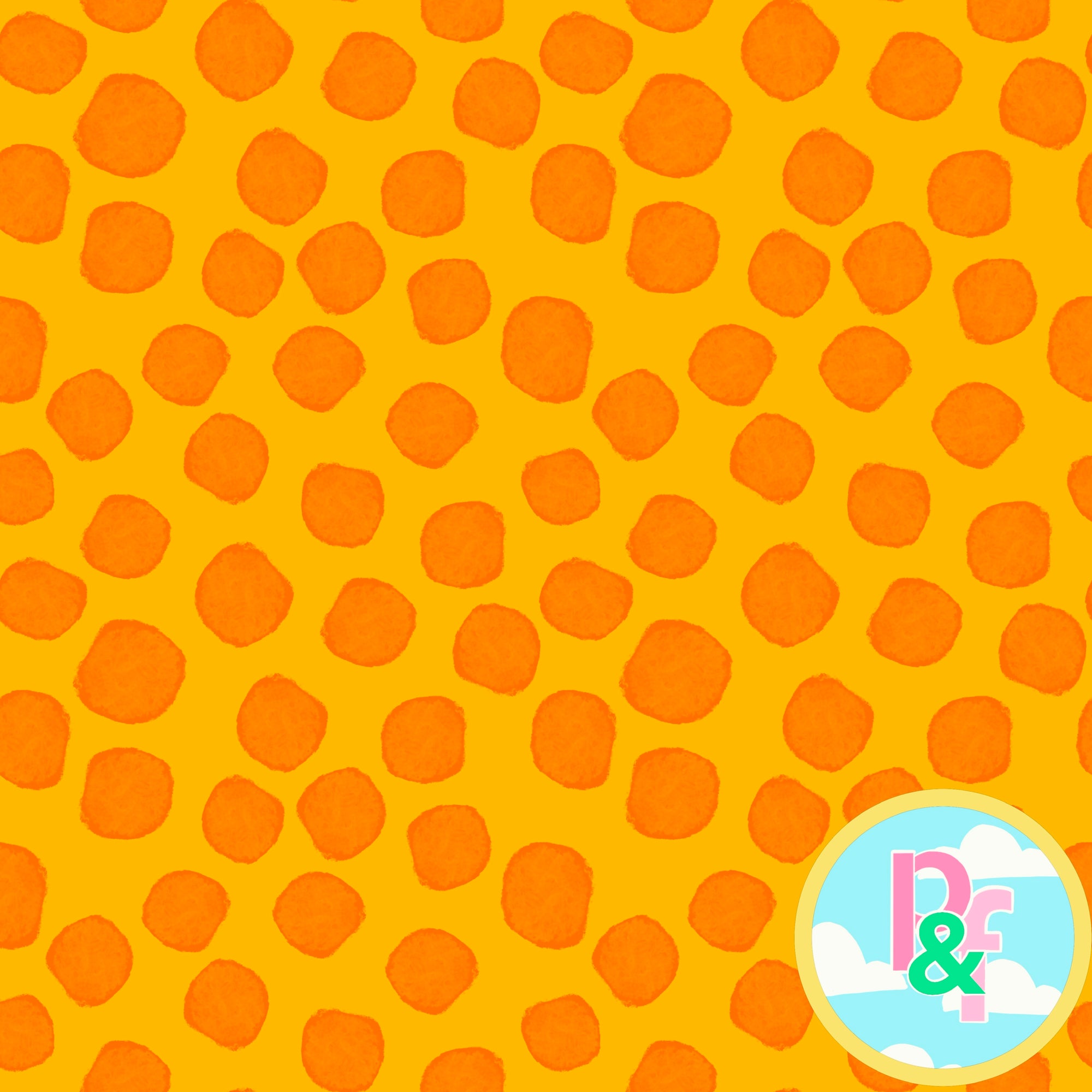 Patterns and Frocks: Yellow Dotty