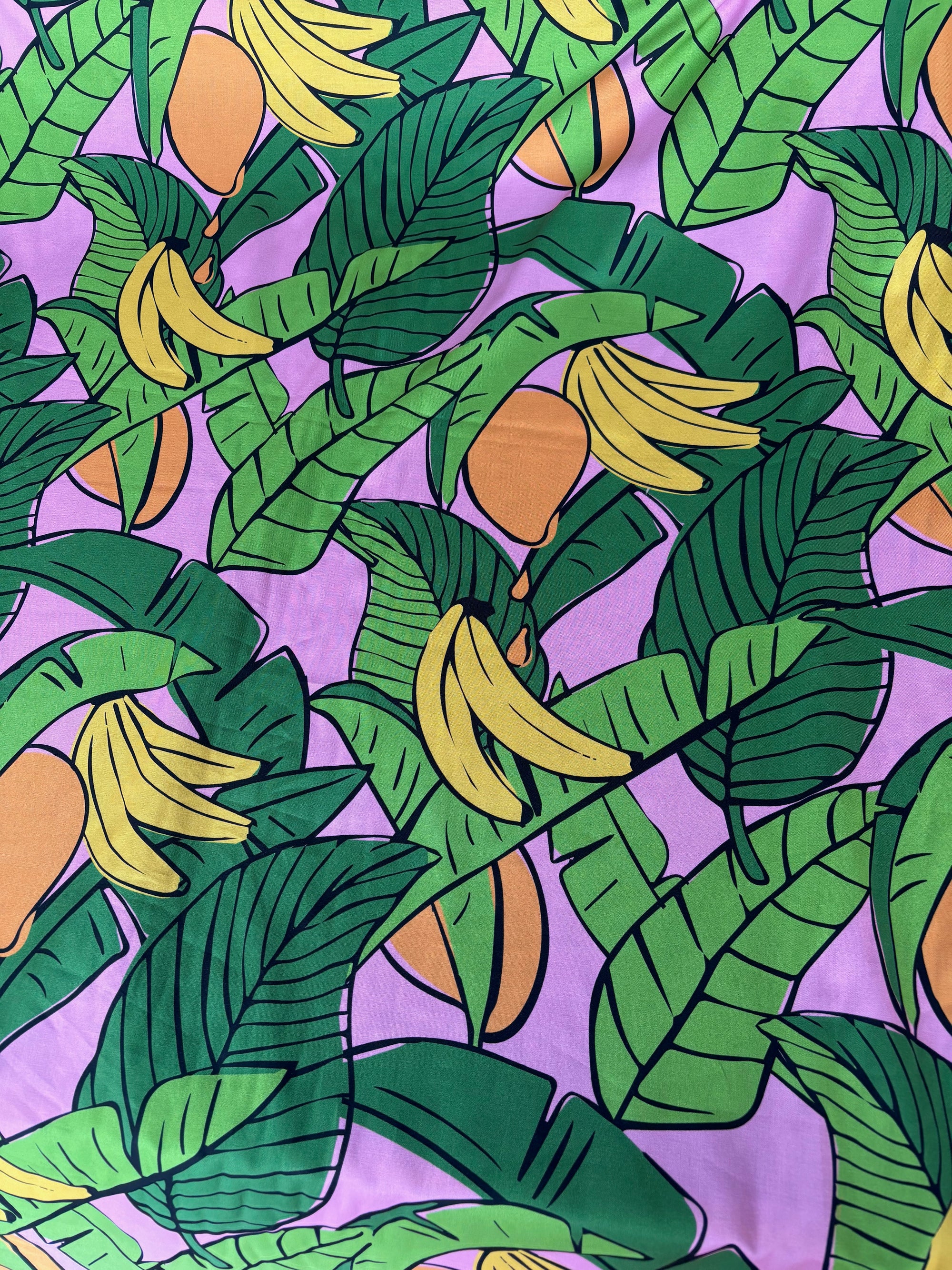 Ellie Whittikar - Bananas for mangoes - Cotton Woven