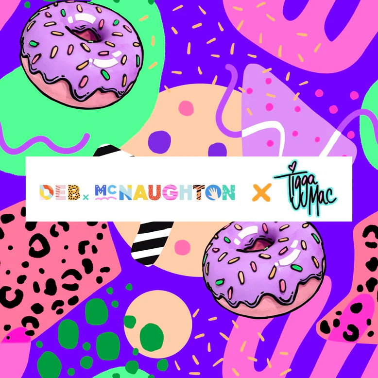 Deb Mcnaughton x Tigga Mac- Purple Donut Day*