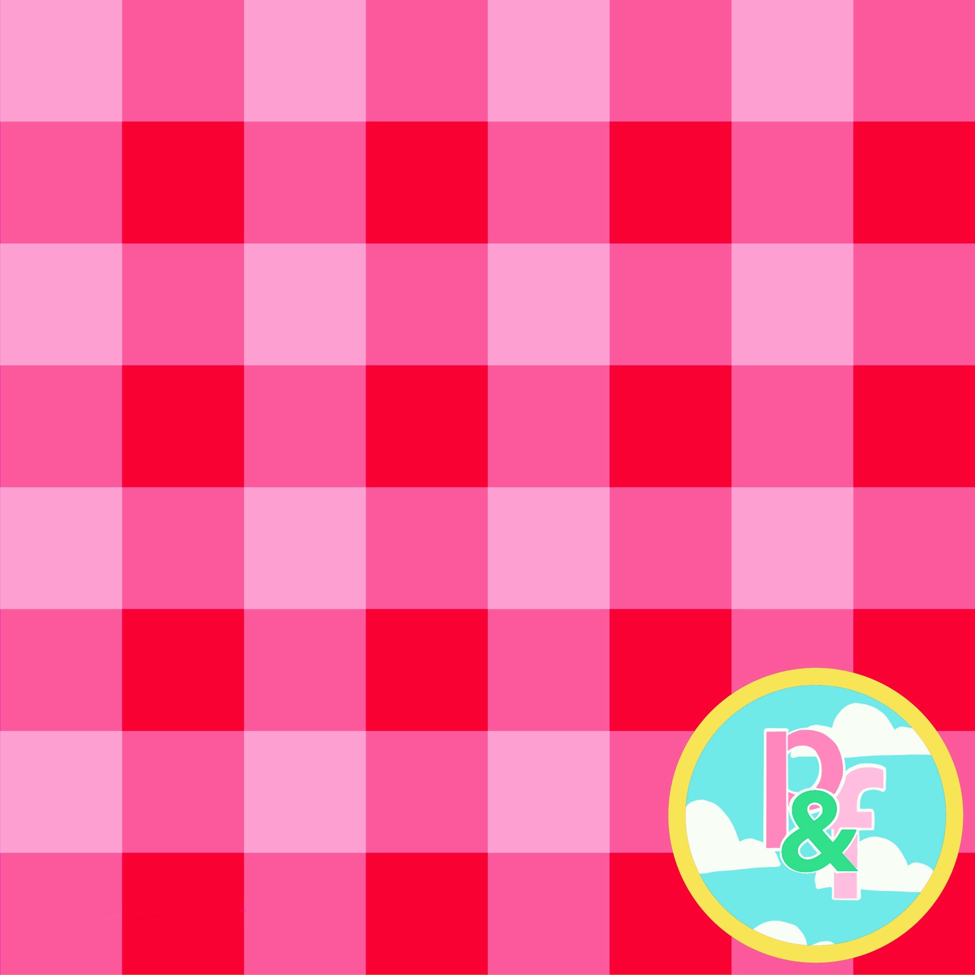 Patterns and Frocks -  red gingham