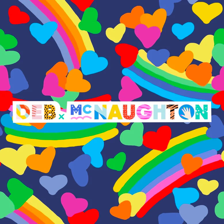 Deb McNaughton - Rainbow Hearts*