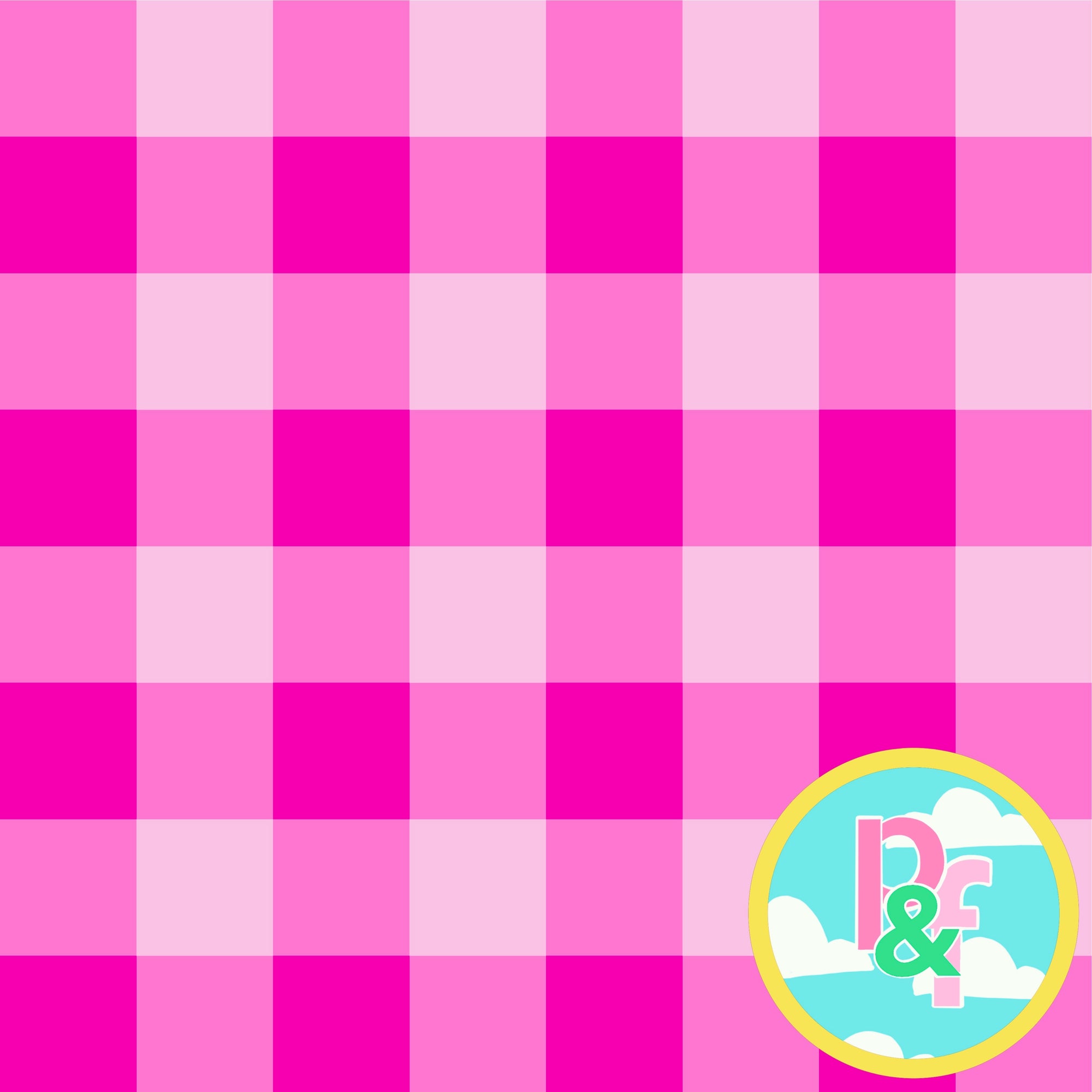 Patterns and Frocks -  pink gingham