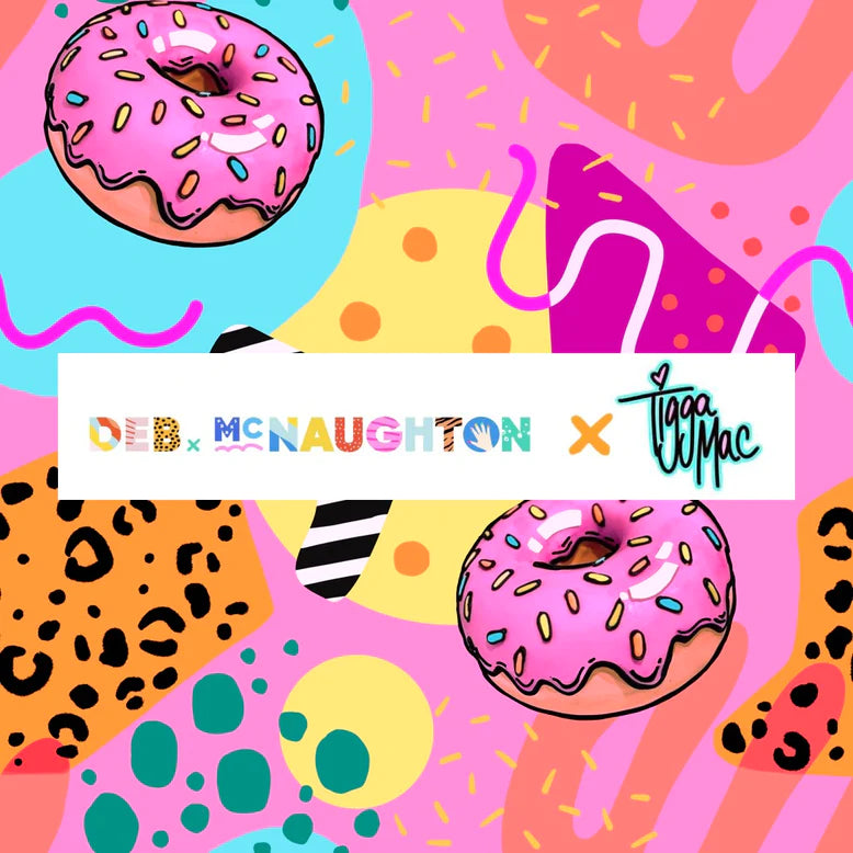Deb Mcnaughton x Tigga Mac- Pink Donut Day*