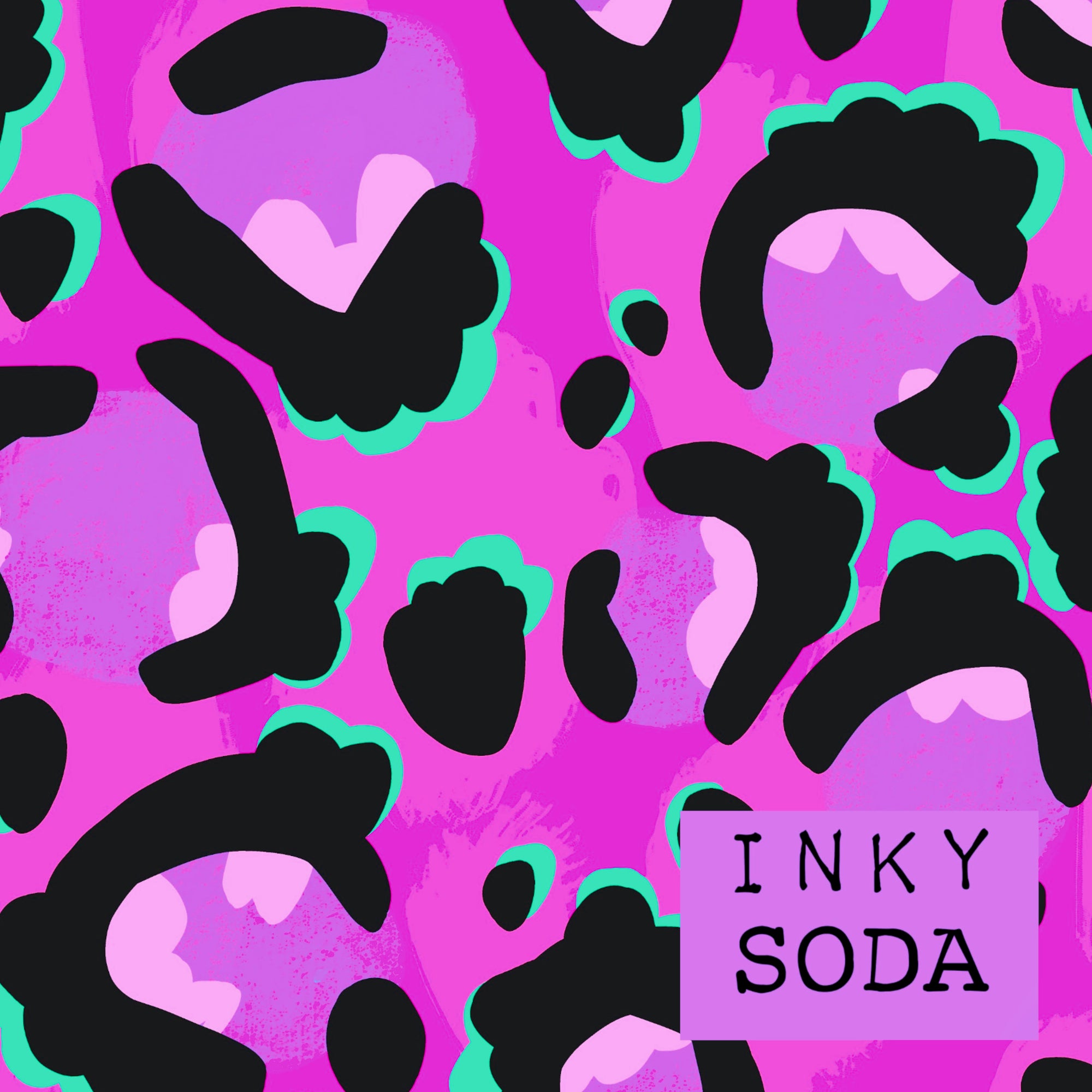 Inky Soda - Rose revamped Leopard*
