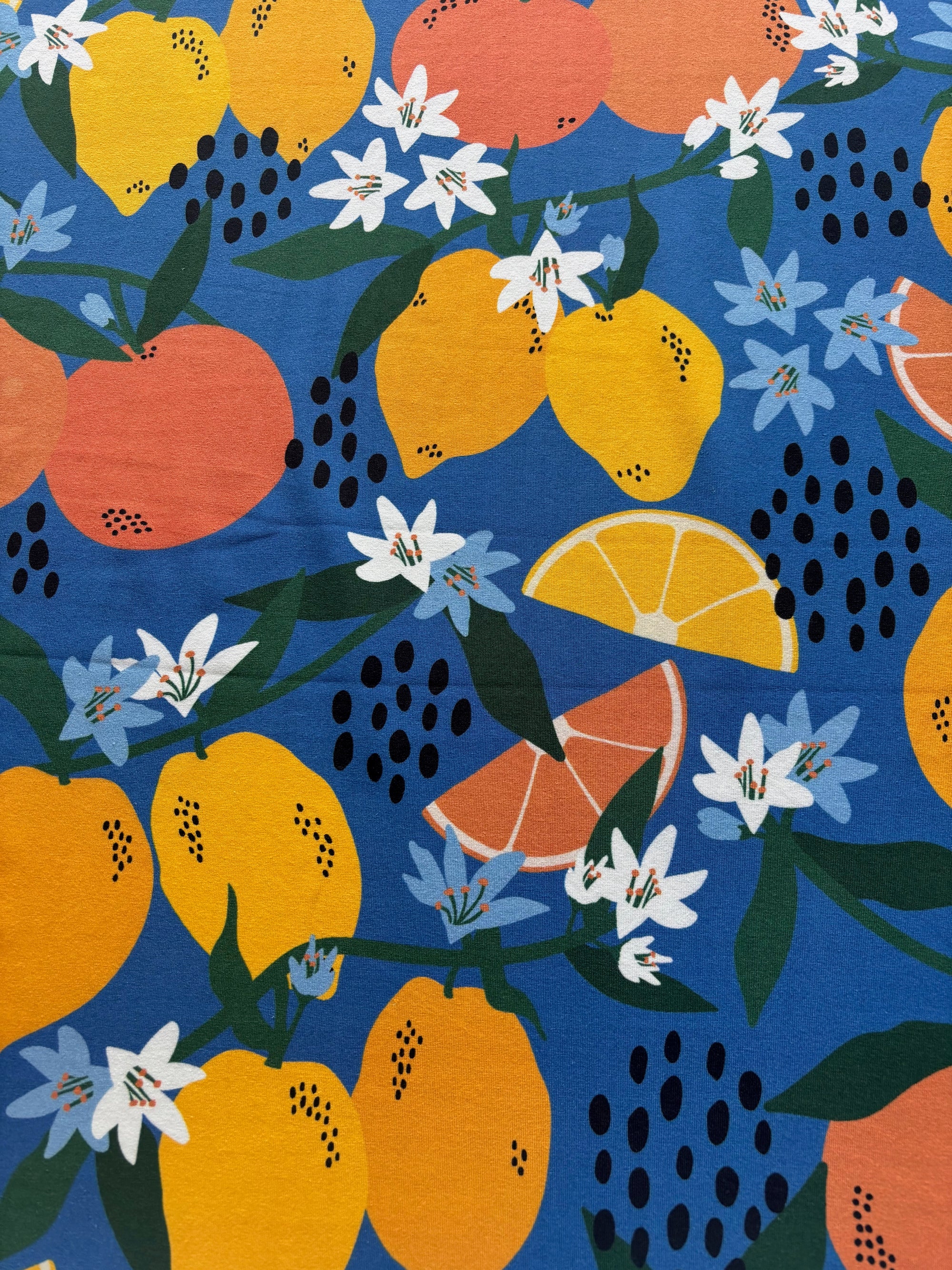 She's that wallflower - simply the zest - Cotton Woven