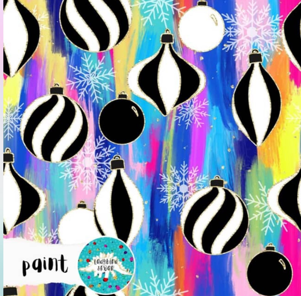 Ladybird & Roar: Paint Baubles