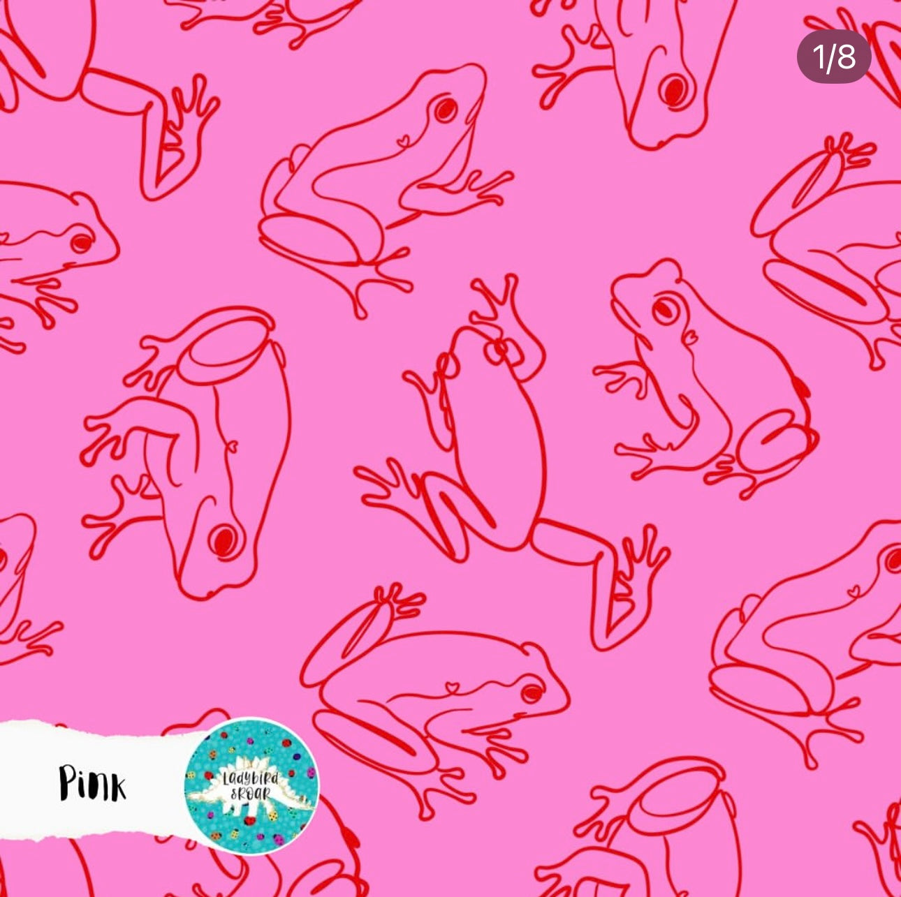 Ladybird & Roar: Pink frogs