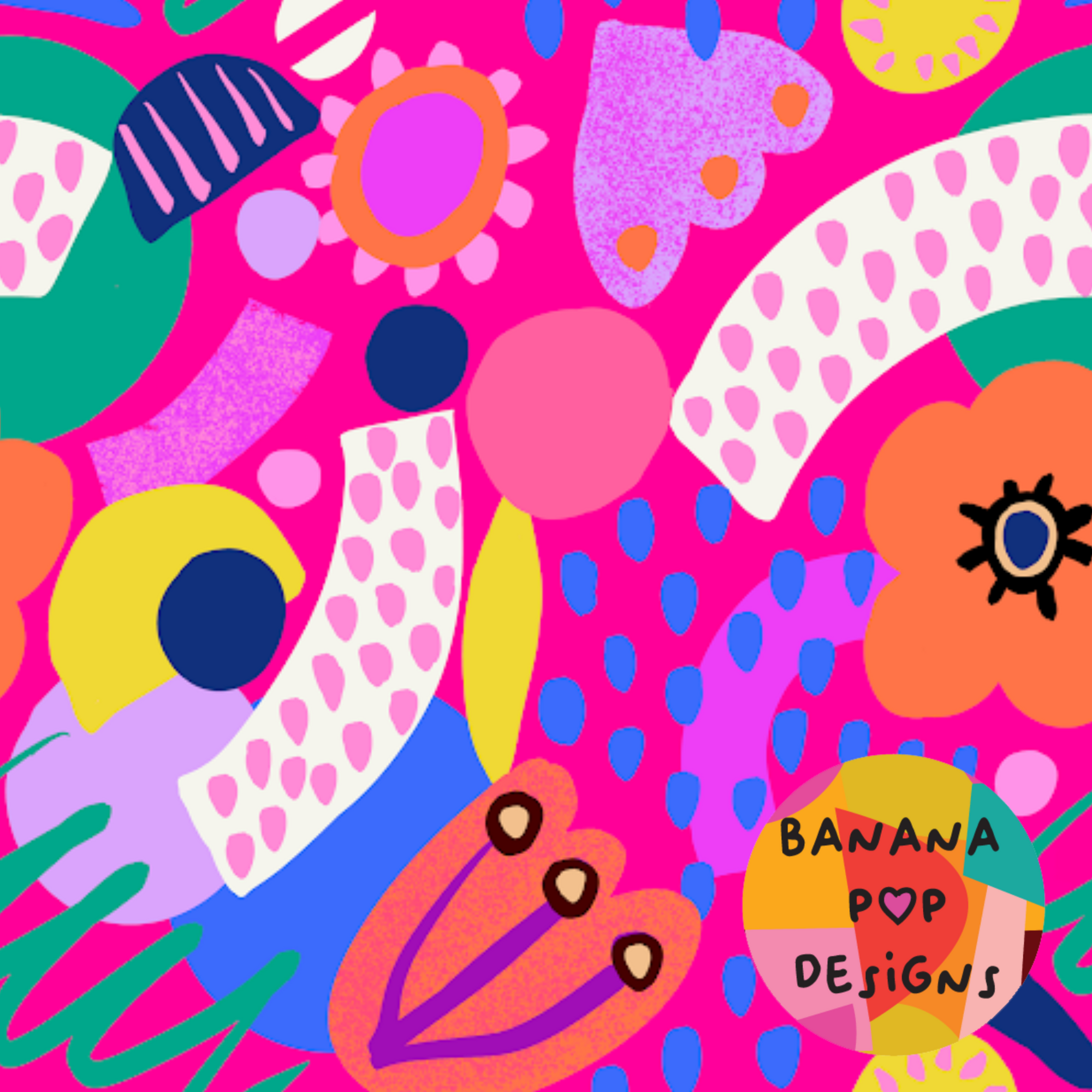 Banana Pop: Pink fun brigade