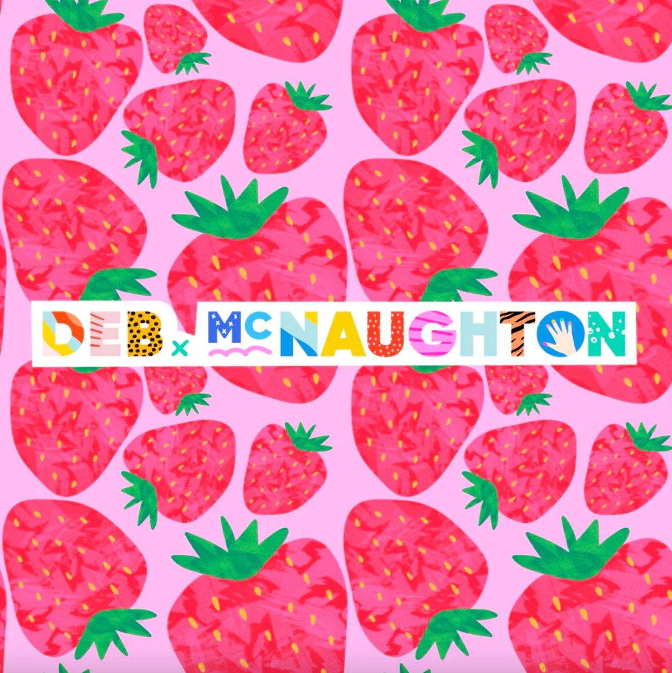 Deb McNaughton: Pink Strawberries