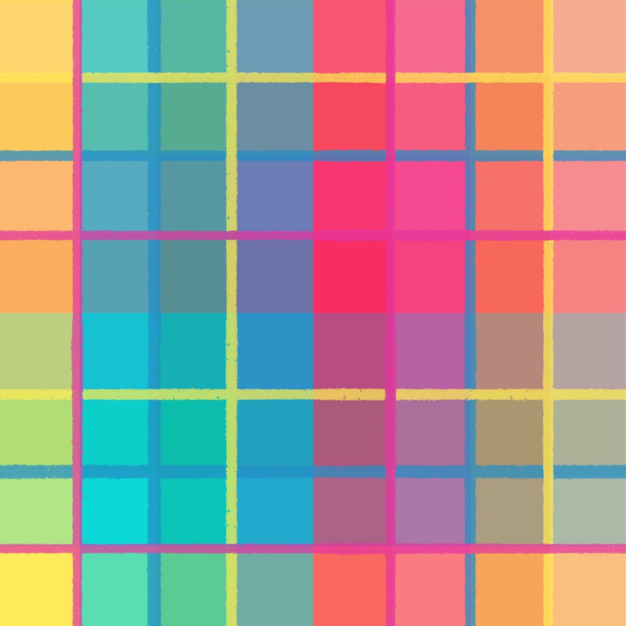 Ladybird & Roar: Sunset plaid