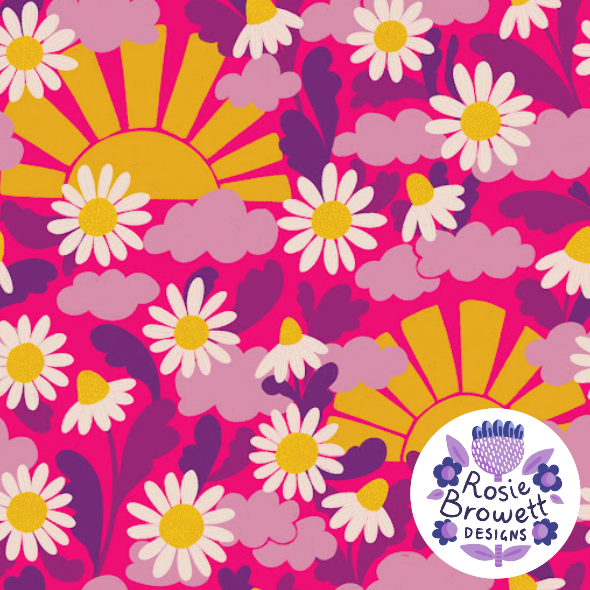 Rosie Browett : Sunshine daisies