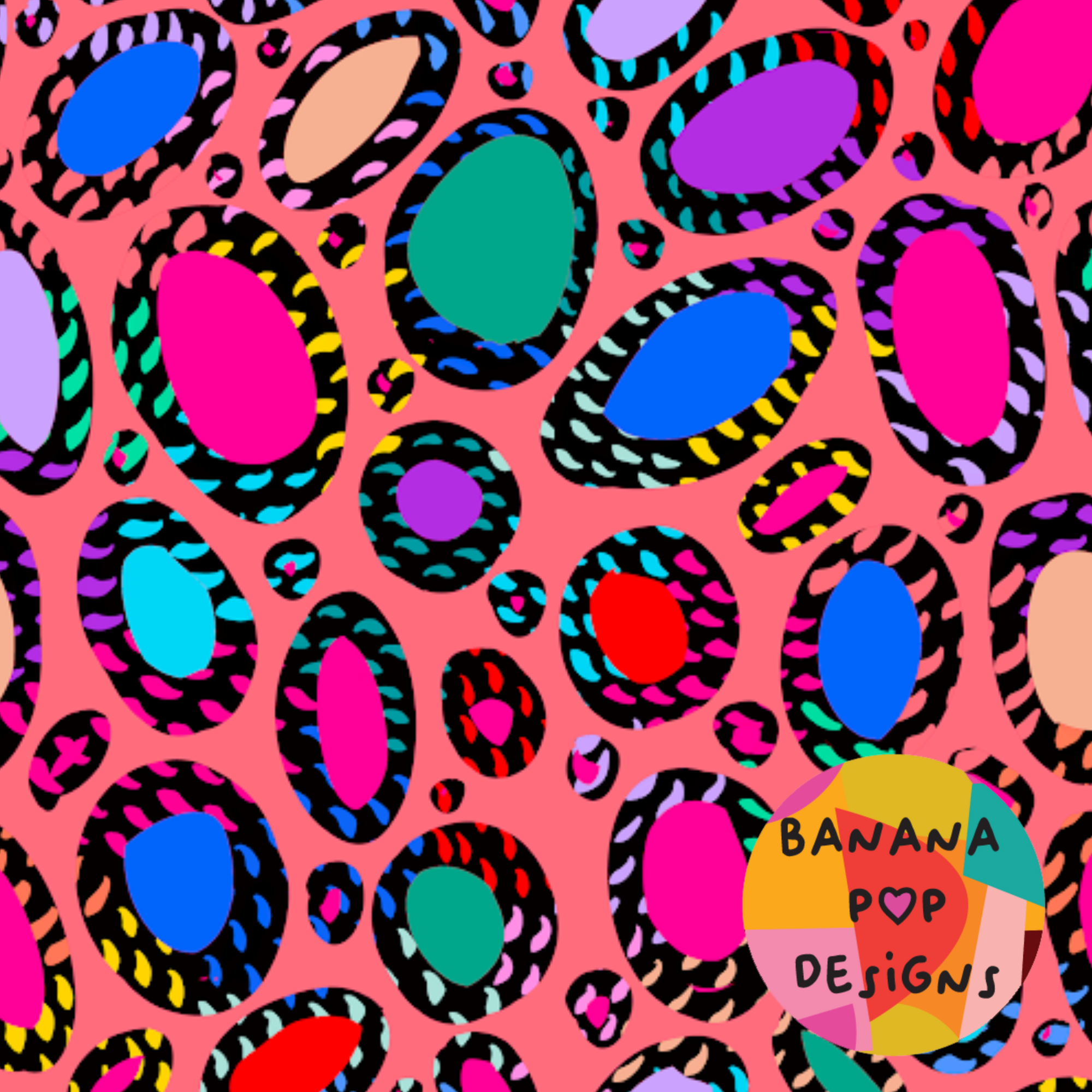 Banana Pop: Tiger spots peach
