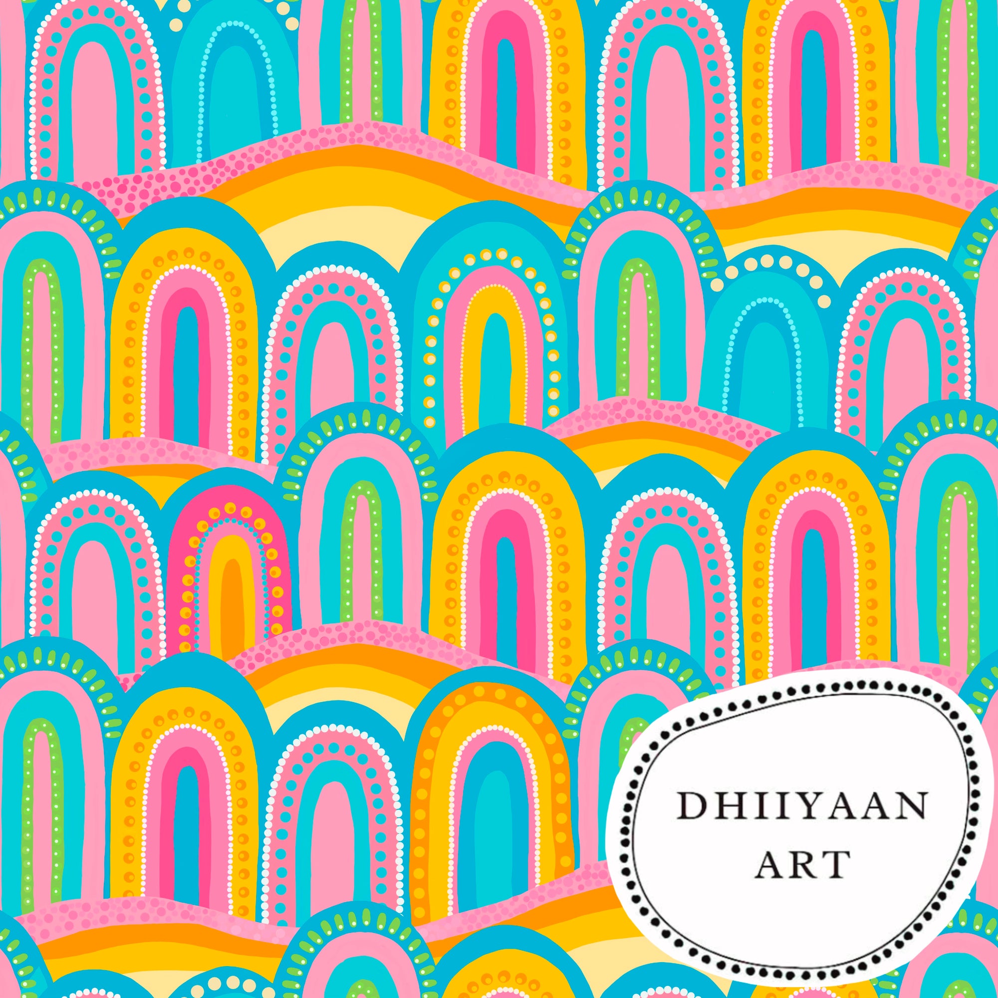 Dhiiyaan Art: Radiance sunrise