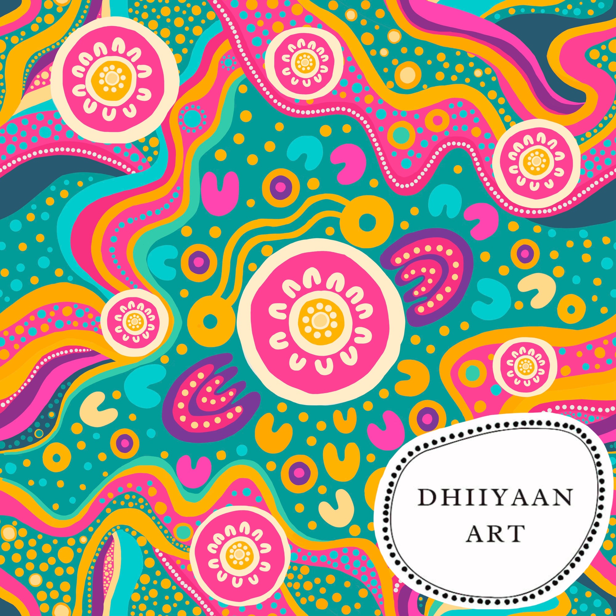 Dhiiyaan Art: Connected