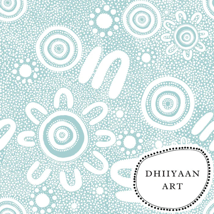 Dhiiyaan Art -  Blessed Green*