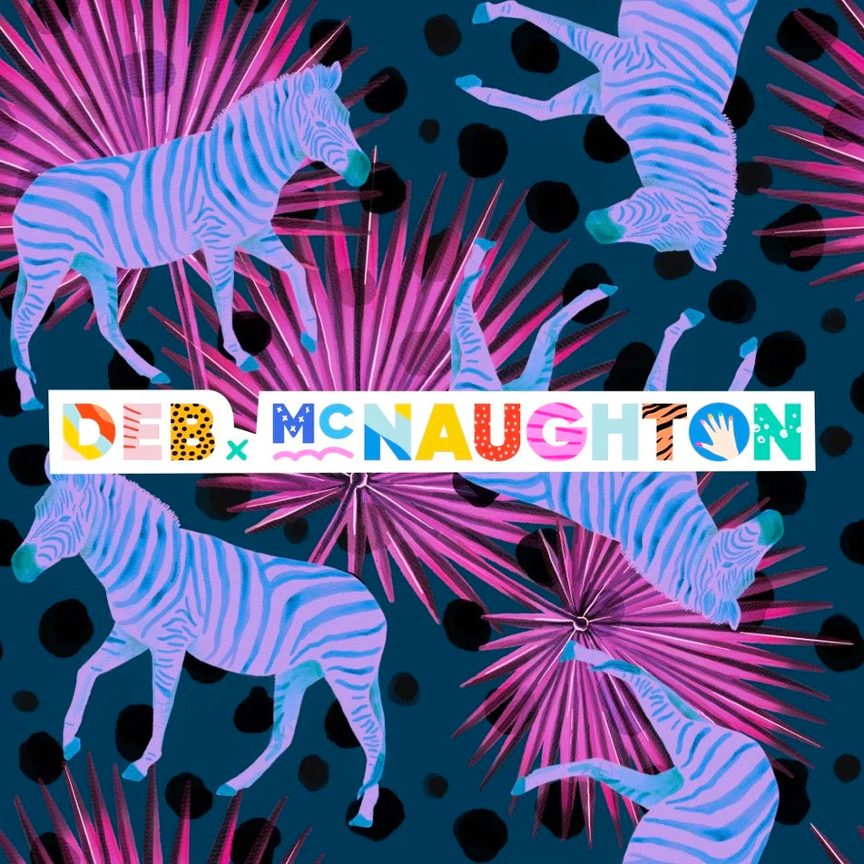 Deb Mcnaughton - Neon Zebra*
